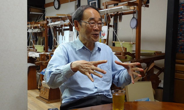 感性のリレー ～綴織職人　平野喜久夫さん～