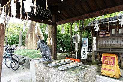 護王神社の手水舎