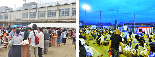 乾隆まつりの様子