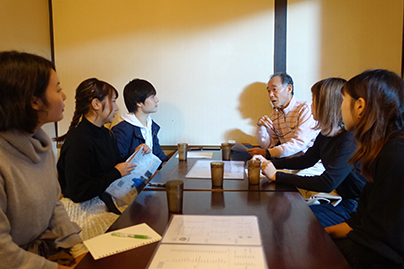 乾隆自治連合会副会長の駒井さんにインタビュー