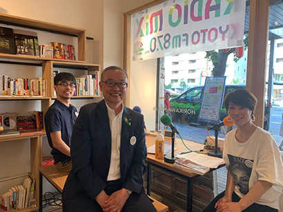 林上京区長も登場。（2019年5月）