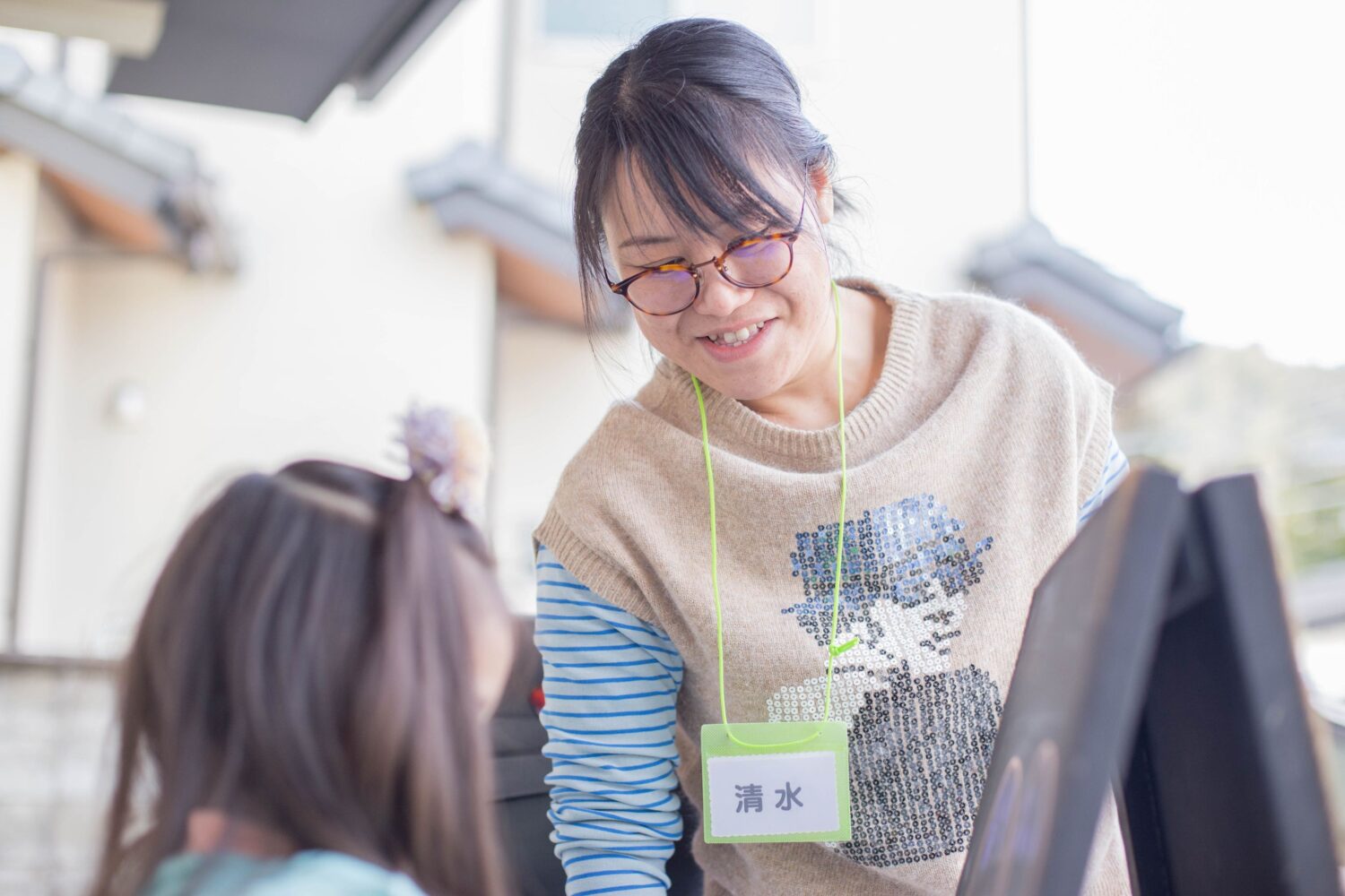 清水真弓(しみずまゆみ)<br />
京都市域京都府リハビリテーション支援センター<br />
コーディネーター(理学療法士)