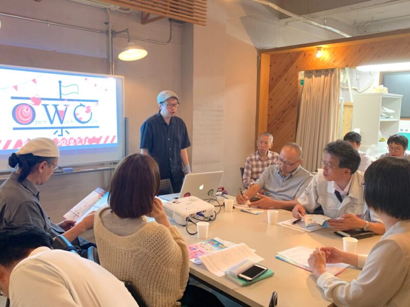 2019年実施のO.W.カフェの様子
