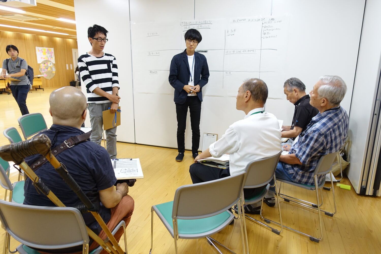 2017年9月4日開催、上京!MOWでの話し合いの様子