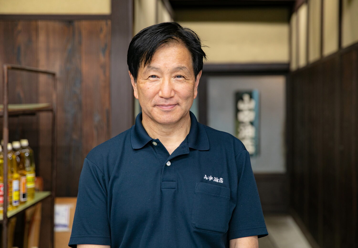 山中油店 代表取締役の浅原孝さん