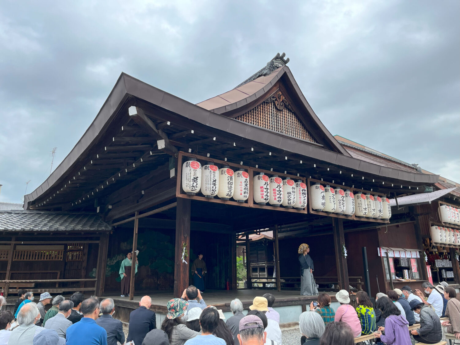 4年ぶりの復活、第7回能舞台フェスタin今宮御旅所