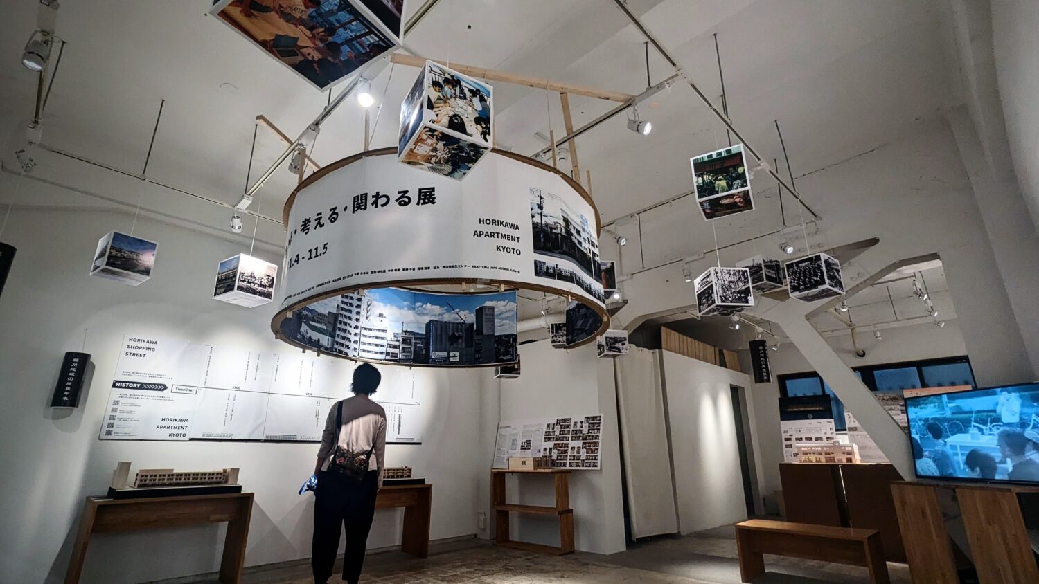 「堀川商店街を知る・考える・関わる展」当日の様子