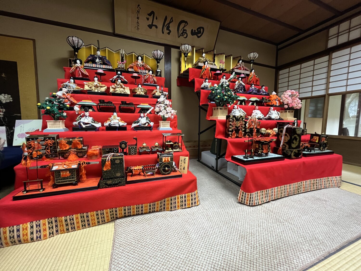 千両ヶ辻で春の訪れを楽しんで〜千両ヶ辻ひな祭り　桃の節句の彩り　第5回〜