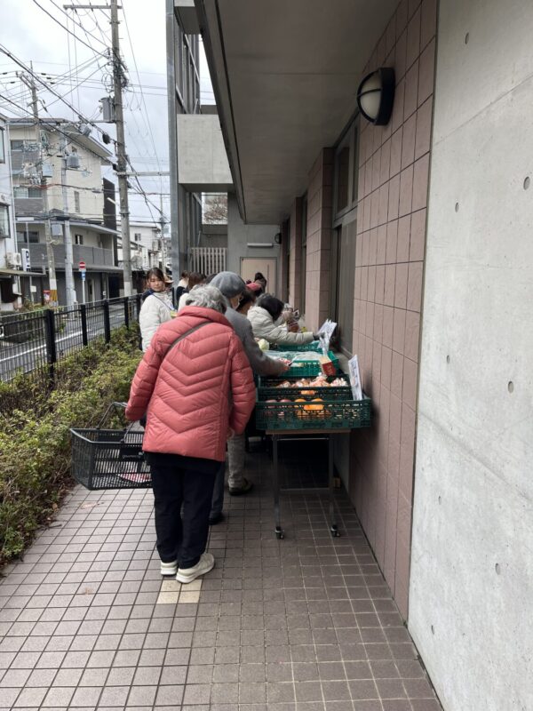 お試し会では、レジに行列ができました