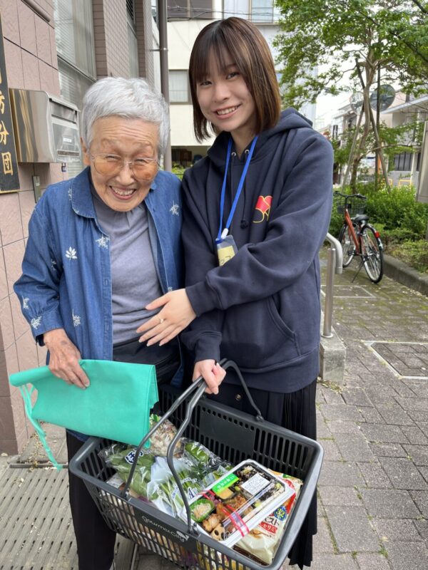 触れ合いを感じながらのお買い物