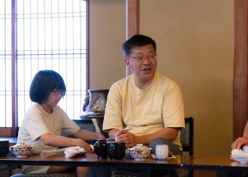 質問も飛び交い、和やかな雰囲気です。