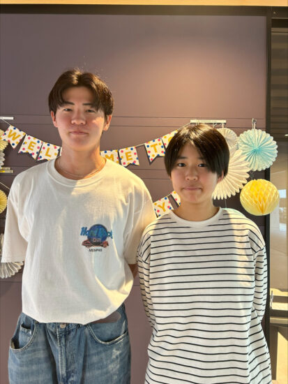 鈴木さん（左）と山野さん（右）