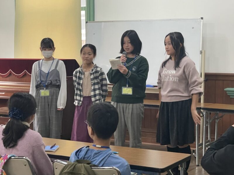 発表の様子