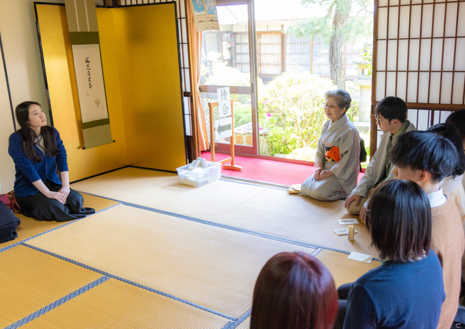 春の上京茶会に参加して