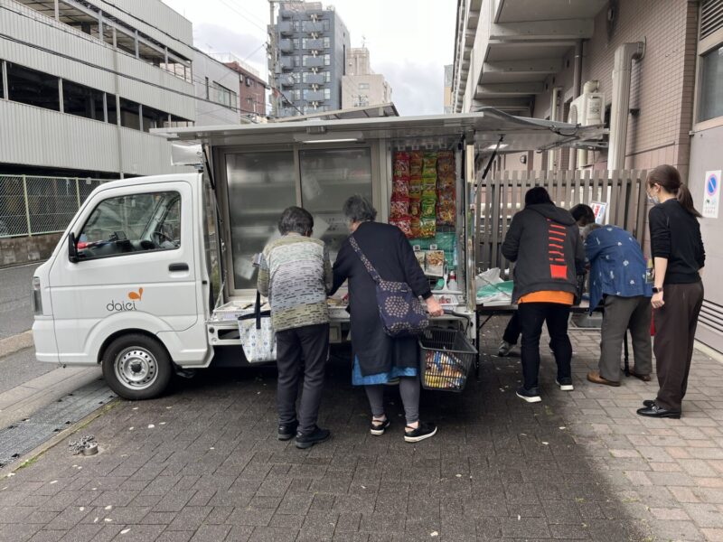 移動販売（小川学区買い物支援）