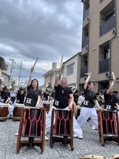 北野天神太鼓会 神若会による太鼓の演奏
