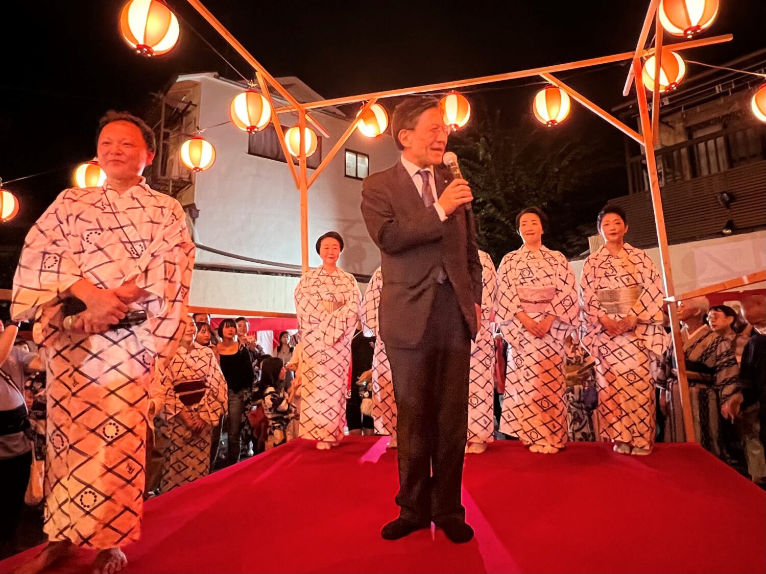 松井京都市長の挨拶