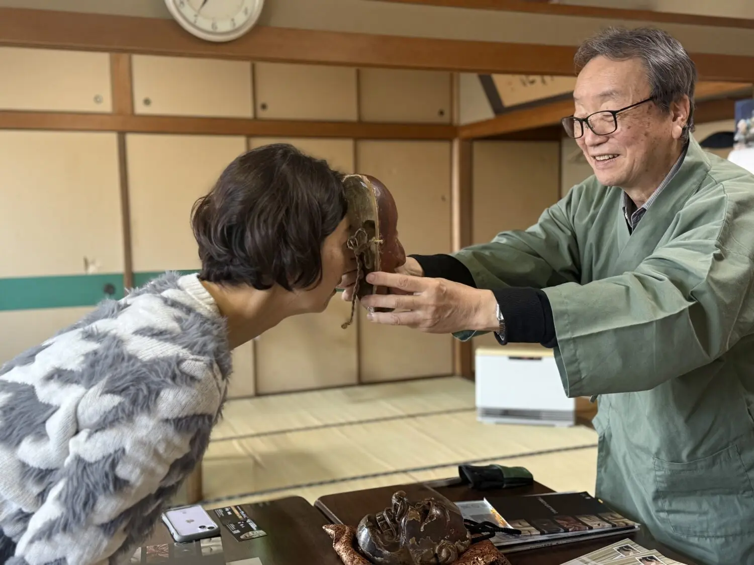 レポーターも覗かせていただきました