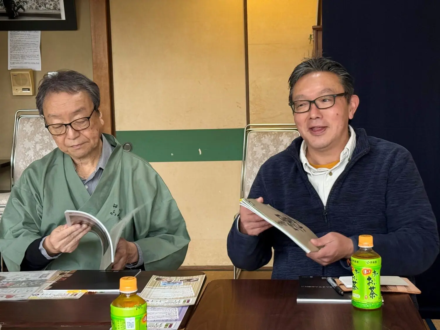 ゑんま堂狂言への愛情をたっぷり感じた取材時間でした