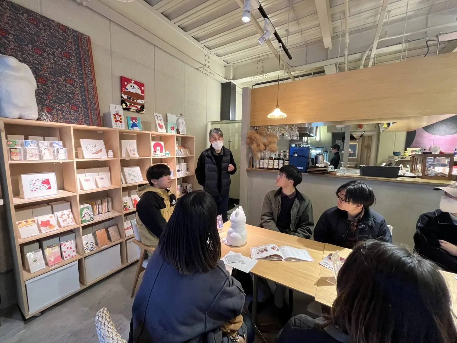 張子をはじめ和雑貨をつくる羅工房の店主中尾憲二さん