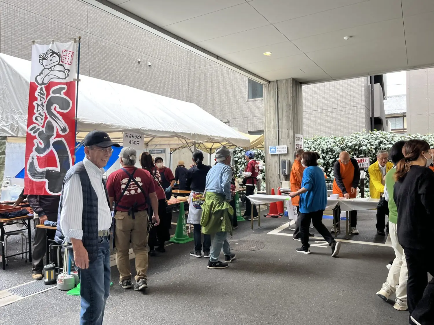出店ブースの様子
