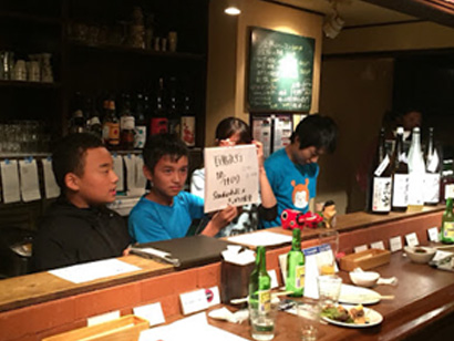 「きっかけ食堂」でイベントPR中!