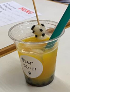 マンゴータピオカドリンクぱんだんご