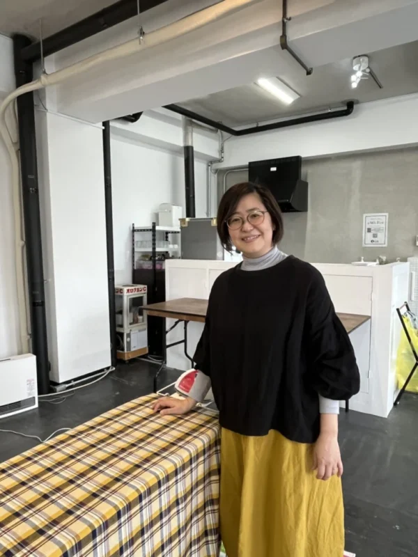 幼い頃から手芸が好きだと語る西田麻利子さん