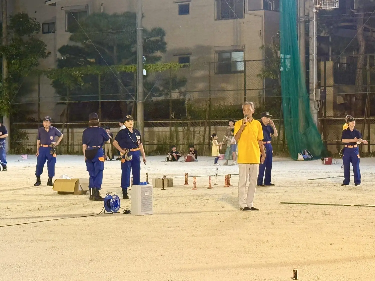 中野支部長による開会宣言