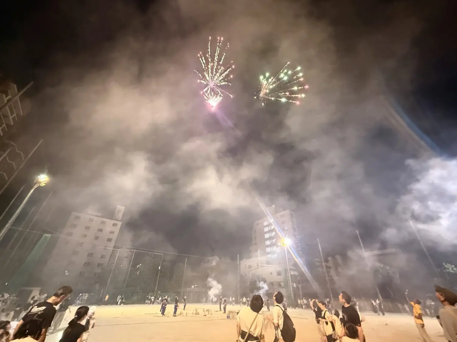 夏の夜空を彩ります。
